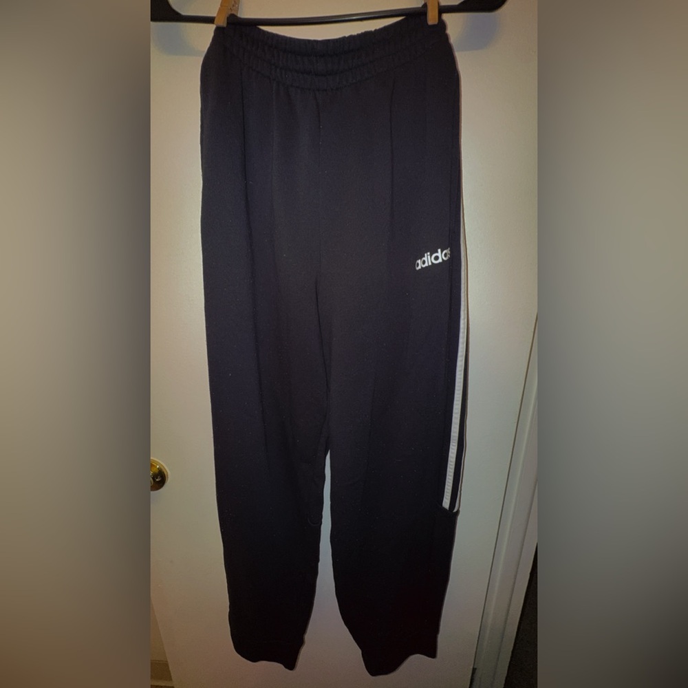 Adidas Black Joggers Size M